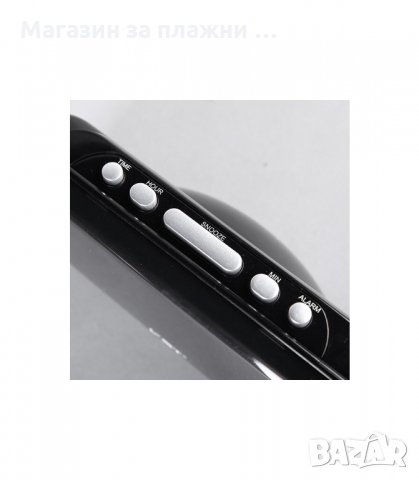 НАСТОЛЕН ЧАСОВНИК С АЛАРМА, ГОЛЯМ 1,8" LCD ДИСПЛЕЙ, ЧЕРЕН - код 806, снимка 5 - Друга електроника - 34276025