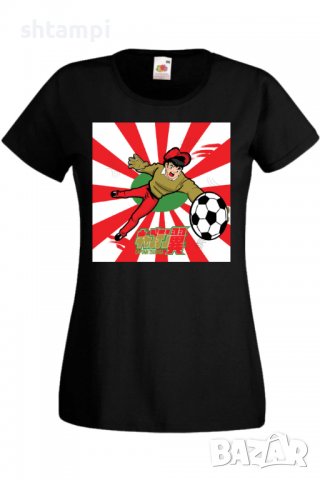 Дамска тениска Captain Tsubasa 04,Анимация,игра,Празник,Повод,