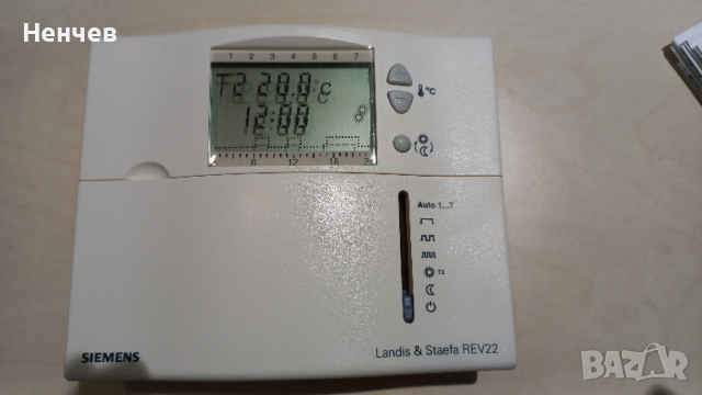 Програмируем термостат SIEMENS, снимка 3 - Други - 53212203