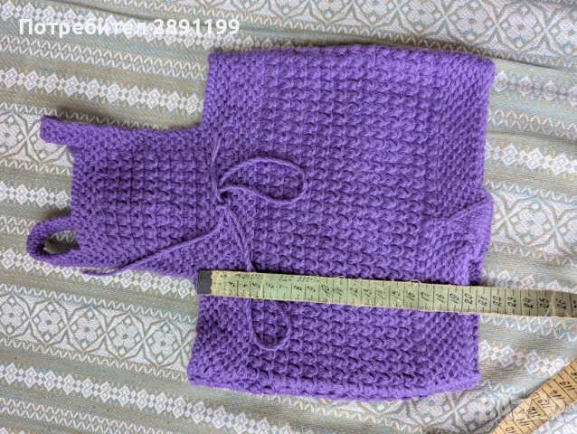 Бебешки ръчно плетени комплекти и жилетки, снимка 9 - Комплекти за бебе - 48656553