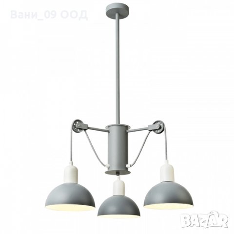 Полилей в индустриален стил, снимка 1 - Лампи за таван - 38462576