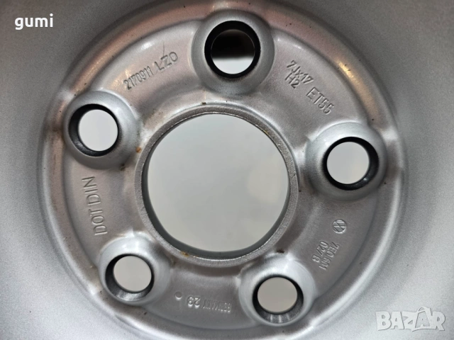 4бр 17ски джанти за VW 5х120мм A170707, снимка 7 - Гуми и джанти - 53082570