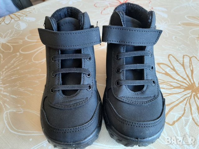 Чисто нови детски зимни обувки от естествена кожа+ подарък Зимни ръкавици, снимка 3 - Детски боти и ботуши - 31981695