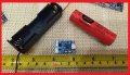 Контролер Литиева батерия Модул зареждане Платка за 5V 1A 18650 TP4056 micro USB +Кутия за  батерии , снимка 8