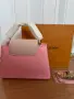 Louis Vuitton Луксозна Розова Дамска Чанта Код DST87, снимка 4