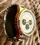 Мъжки класически, луксозен хронограф LIGE *Елегант* Аристократично златист металик !, снимка 10