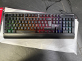 Клавиатура trust ziva gaming led keyboard us, 23697, снимка 1