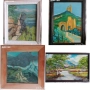 картини масло пейзажи екслибрис маркиран, снимка 1