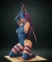 Marvel X - men Mystique, Storm, Psyloke resign statues, снимка 10