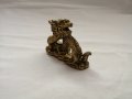 Сувенир малка статуетка китайски дракон в бронзов цвят , снимка 6