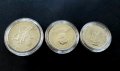 Монети. Пълен комплект.  1 , 2 и 5  лева 1980 - Световно първенство по футбол Испания. 1982 година., снимка 6