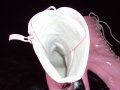 Секси розови ботушки за танци 17см ток, снимка 5