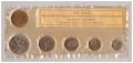 БАНКОВ СЕТ ПЕТ МОНЕТИ И ПЛАКЕТ 1967 ГОДИНА - СССР, снимка 1