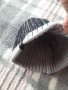 Зимна шапка черно и сиво, снимка 3