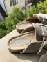 Дамски/Унисекс велурени чехли сабо (стил Birkenstock), Размер 39, снимка 6