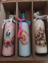 Бутилки за наричане , подарък от кумовете, снимка 4