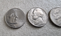 Монети. САЩ . 5 цента . 4 различни монети., снимка 7