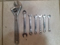 Комплекг гаечни ключове,френски ключ, снимка 1