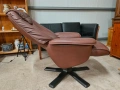 Relax кресло от естествена кожа , снимка 2