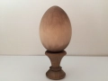 Великденско яйце, дървено №2 - храм, снимка 7