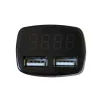  Елетрически вотметър 12/24V с 2 USB порта - 1629, снимка 2