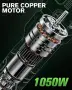Полираща машина за автомобили Ginour 1050W с двойно действие и бързосменяема камера за четки , снимка 2