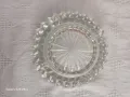 Масивен Пепелник Стъклен Прозрачен, снимка 3