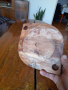 Стара дървена чиния за стена, снимка 5