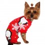 Коледен кучешки гащеризон Коледни кучешки дрехи Коледна дреха за куче, снимка 3