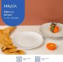 Нов комплект Порцеланови Чинии MIKASA Chalk - Сет 4 броя Подарък, снимка 4