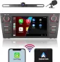 LXKLSZ Car Stereo за BMW 3 Series E90 E91 E92 E93 2005-2011 Поддържа безжична Carplay/Android Auto, снимка 5