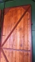 Продавам двукрила плътна врата от винкел, ламарина и чамова ламперия, снимка 6