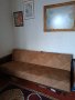 Разтегателен диван, сменена тапицерия, снимка 1 - Дивани и мека мебел - 44257684