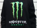 Нов мъжки суичър с трансферен печат MONSTER, снимка 16