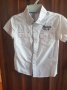 Бяла риза с къс ркав за 4г, снимка 1 - Детски ризи - 30050261
