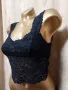 Primark S/M Черно ,еластично дантелено бюстие , снимка 1