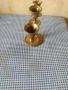 троен месингов свещник , снимка 4