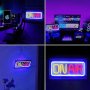 Светеща LED неонова многоцветна декорация "ON AIR" 23x12.7см, снимка 3