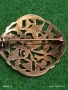 Винтидж сребърна брошка Ар Нуво филигранна изработка 49849, снимка 5