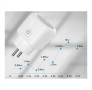 Lewer WiFi контакт с функция ватметър и таймер, 16A, 48x55x43mm, снимка 2