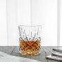 Чаши за уиски Brio Spirit Monte Roso, 310мл, 6 броя, кристално стъкло