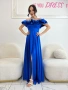 Дълги елегантни ,сатенени официални рокли , снимка 12