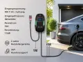 11kW зарядна станция, 3-фазна, WiFi, Type 2, 6м кабел, 2х RFID карти за достъп, LEISHENG ENERGY, снимка 9