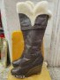 Страхотни дамски ботуши с платформа BATA/40 номер, снимка 6