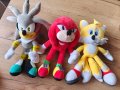 Плюшени играчки Соник - Sonic 3 бр, снимка 1