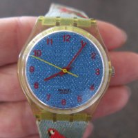Ретро ръчен часовник Swatch, унисекс, снимка 8 - Мъжки - 44326987
