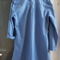 Дънкова рокля - туника  H&M 10-11 години , снимка 2 - Детски рокли и поли - 29388509