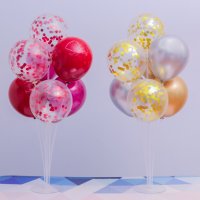 Стойка поставка за балони 7 бр. украса за рожден ден свадби, снимка 3 - Други - 29472917