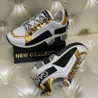 Дамски маратонки Dolce&Gabbana Gold, снимка 1 - Маратонки - 29842092