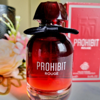 Дамски Парфюм  Prohibit Rouge EDP 100ml by Fragrance World, снимка 3 - Дамски парфюми - 42559632